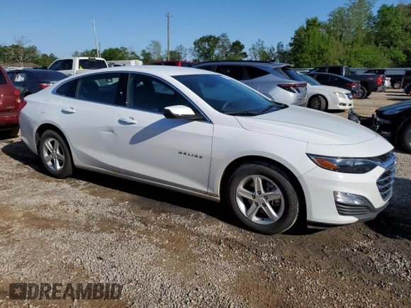 2024 Chevrolet Malibu LS with VIN 1G1ZC5ST1RF191353, listed as a Copart auction lot 52099215 with 14,897 mi miles and Salvage Title. Bid and sale history available at DreamBid. Image 4.