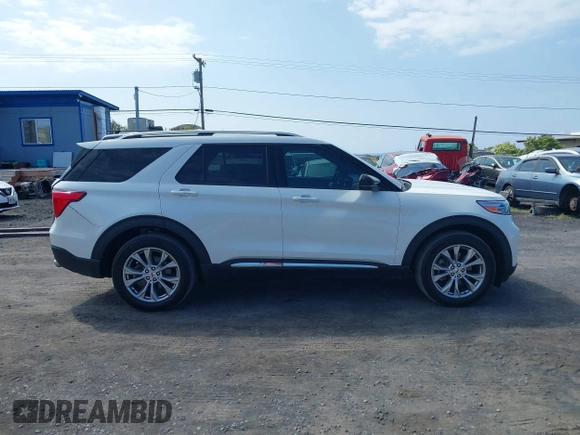 2021 Ford Explorer Limited with VIN 1FMSK8FH9MGC09079, listed as a IAAI auction lot 41645968 with 38,363 mi miles. Bid and sale history available at carsss.com. Image 13.