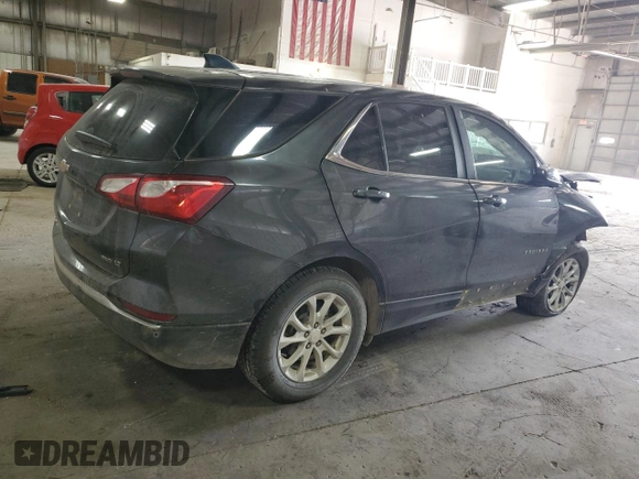 2021 Chevrolet Equinox LT with VIN 3GNAXUEV5ML338859, listed as a Copart auction lot 55292545 with Not provided miles and Salvage title. Bid and sale history available at DreamBid. Image 3.