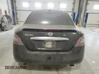 2013 Nissan Maxima SV with VIN 1N4AA5AP2DC813053, listed as a Copart auction lot 57273665 with 106,436 mi miles and Salvage title. Bid and sale history available at DreamBid. Image 6.