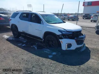 2022 Chevrolet Traverse LS with VIN 1GNERFKW7NJ115171, listed as a IAAI auction lot 41690818 with 89,360 mi miles. Bid and sale history available at carsss.com. Image 1.