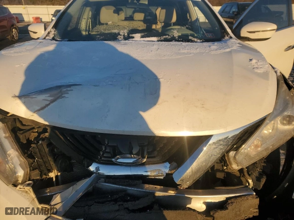 2016 Nissan Murano SL with VIN 5N1AZ2MH2GN158743, listed as a Copart auction lot 87516435 with 101,191 mi miles and Salvage Title. Bid and sale history available at carsss.com. Image 12.