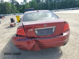 2005 Acura TL with VIN 19UUA66215A035854, listed as a Copart auction lot 53285235 with 0 mi miles and Salvage Title. Bid and sale history available at carsss.com. Image 6.