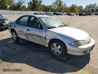 2002 Chevrolet Cavalier LS with VIN 1G1JF524627193760, listed as a Copart auction lot 72343074 with 0 mi miles and Salvage Title. Bid and sale history available at carsss.com. Image 4.