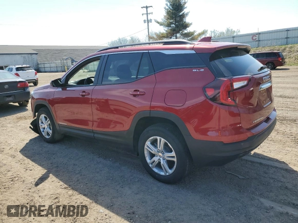 2024 GMC Terrain SLE with VIN 3GKALMEG0RL384763, listed as a Copart auction lot 53836935 with 279 mi miles and Salvage title. Bid and sale history available at DreamBid. Image 2.