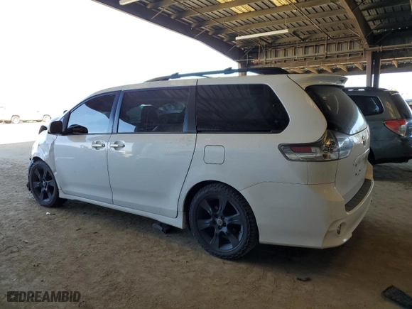 2015 Toyota Sienna SE with VIN 5TDXK3DC6FS678918, listed as a Copart auction lot 50451835 with 194,349 mi miles and Salvage Title. Bid and sale history available at carsss.com. Image 2.