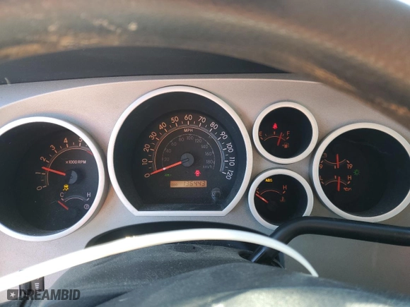 2007 Toyota Tundra SR5 with VIN 5TFBT54147X007664, listed as a Copart auction lot 45308125 with 136,443 mi miles and Clean Title. Bid and sale history available at carsss.com. Image 9.