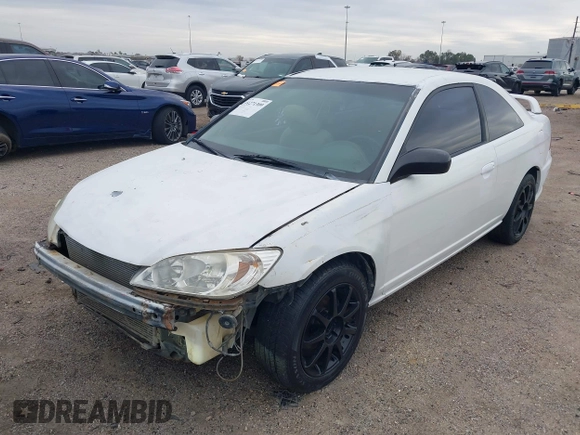2005 Honda Civic Cpe LX with VIN 1HGEM22595L051891, listed as a IAAI auction lot 41271309 with 146,060 mi miles. Bid and sale history available at carsss.com. Image 18.