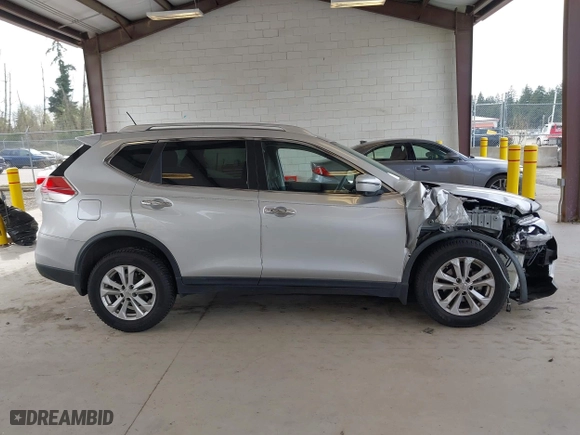 2016 Nissan Rogue S with VIN KNMAT2MVXGP709095, listed as a IAAI auction lot 42014434 with 70,800 mi miles. Bid and sale history available at carsss.com. Image 13.