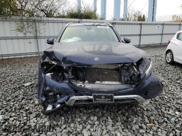 2019 Mercedes-Benz GLC with VIN WDC0G4KB8KF666552, listed as a Copart auction lot 65876002 with 0 mi miles. Bid and sale history available at carsss.com. Image 7.