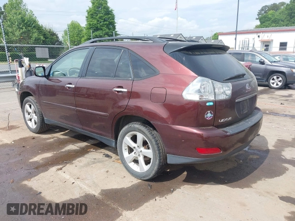 2008 Lexus RX 350 with VIN JTJGK31U880010747, listed as a IAAI auction lot 42113121 with 201,646 mi miles and . Bid and sale history available at DreamBid. Image 3.