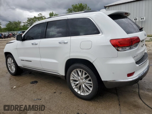 2017 Jeep Grand Cherokee Summit with VIN 1C4RJFJG2HC941155, listed as a Copart auction lot 57641665 with 72,273 mi miles and Salvage title. Bid and sale history available at DreamBid. Image 2.