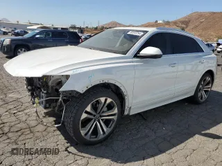2022 Audi Q8 Premium Plus with VIN WA1BVBF15ND005047, listed as a Copart auction lot 68349794 with 232,024 mi miles and Salvage Title. Bid and sale history available at carsss.com. Image 1.
