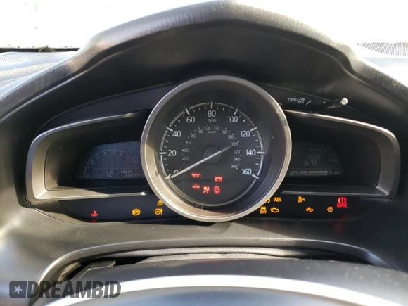 2018 Mazda 3 Touring with VIN 3MZBN1L31JM195107, listed as a Copart auction lot 46064275 with 121,150 mi miles and Non Repairable. Bid and sale history available at carsss.com. Image 9.