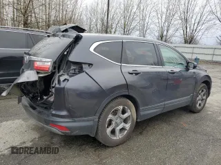 2017 Honda CR-V EX-L with VIN 2HKRW2H88HH668672, listed as a Copart auction lot 46525765 with Not Provided miles and Salvage Title. Bid and sale history available at DreamBid. Image 3.