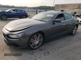 2016 Maserati Ghibli S Q4 with VIN ZAM57RTA1G1170667, listed as a Copart auction lot 62752763 with 68,224 mi miles. Bid and sale history available at carsss.com. Image 1.