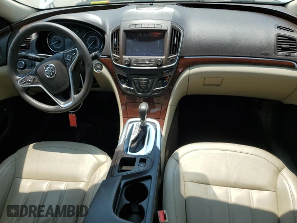 2015 Buick Regal Premium I with VIN 2G4GN5EX2F9258307, listed as a Copart auction lot 60461115 with 128,307 mi miles and Salvage title. Bid and sale history available at DreamBid. Image 8.
