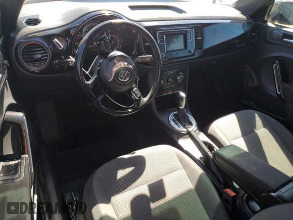 2017 Volkswagen Beetle Fleet with VIN 3VWF17AT0HM615601, listed as a Copart auction lot 48537505 with 97,363 mi miles and Salvage title. Bid and sale history available at DreamBid. Image 8.