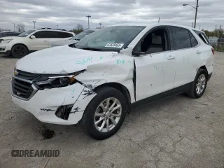 2020 Chevrolet Equinox LT z VIN 2GNAXJEVXL6130252, wystawiony jako Copart lot #52528455 z przebiegiem 298 711 mil mil oraz Szkoda całkowita • Salvage title. Historia ofert i sprzedaży dostępna na DreamBid. Obrazek 1.