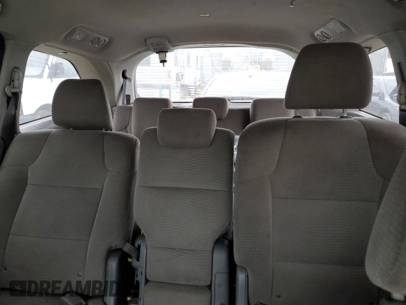 2013 Honda Odyssey EX z VIN 5FNRL5H40DB070687, wystawiony jako Copart lot #58624925 z przebiegiem 232 232 mil mil oraz Czysty tytuł • Clean title. Historia ofert i sprzedaży dostępna na DreamBid. Obrazek 10.