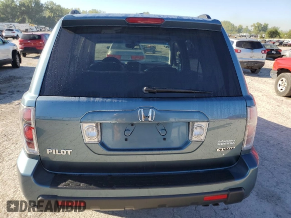 2007 Honda Pilot EX-L with VIN 5FNYF18517B028036, listed as a Copart auction lot 72685494 with Not Provided miles and Salvage Title. Bid and sale history available at DreamBid. Image 6.