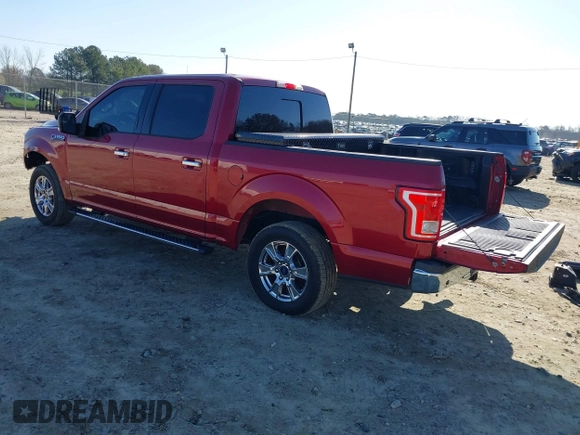 2015 Ford F-150 XL with VIN 1FTEW1CF4FFD02147, listed as a IAAI auction lot 41741065 with 139,627 mi miles. Bid and sale history available at carsss.com. Image 3.