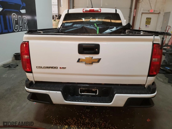 2020 Chevrolet Colorado 4WD Work Truck with VIN 1GCGTBEN5L1220710, listed as a Copart auction lot 88549745 with 108,705 mi miles and Clean Title. Bid and sale history available at carsss.com. Image 6.