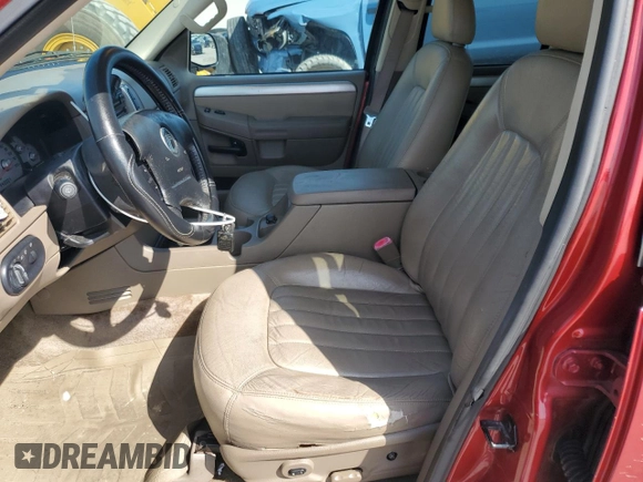 2005 Mercury Mountaineer Convenience with VIN 4M2ZU86K35UJ11915, listed as a Copart auction lot 61972765 with 129,775 mi miles and Salvage title. Bid and sale history available at DreamBid. Image 7.