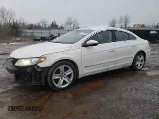 2013 Volkswagen CC R-Line with VIN WVWBP7AN5DE552111, listed as a Copart auction lot 45175345 with 118,654 mi miles and Salvage Title. Bid and sale history available at carsss.com. Image 1.