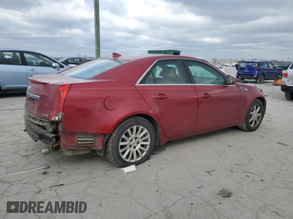 2009 Cadillac CTS RWD w/1SB with VIN 1G6DU57V090145446, listed as a Copart auction lot 87454674 with 163,150 mi miles and Clean Title. Bid and sale history available at carsss.com. Image 3.