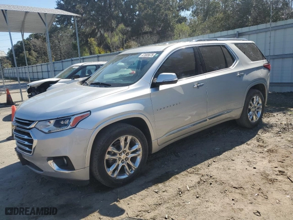 2018 Chevrolet Traverse High Country with VIN 1GNEVKKW9JJ282680, listed as a Copart auction lot 47005675 with 102,651 mi miles and Salvage Title. Bid and sale history available at carsss.com. Image 1.