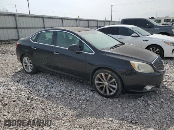 2012 Buick Verano with VIN 1G4PP5SK9C4198317, listed as a Copart auction lot 52801625 with Not provided miles and Salvage title. Bid and sale history available at DreamBid. Image 4.