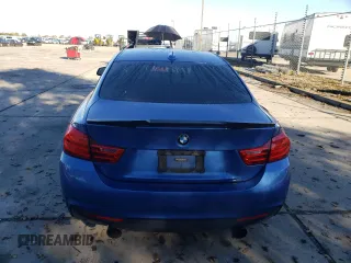 2016 BMW 4 Series 435i with VIN WBA3R1C58GK530177, listed as a Copart auction lot 82661314 with 114,616 mi miles and Salvage title. Bid and sale history available at DreamBid. Image 6.