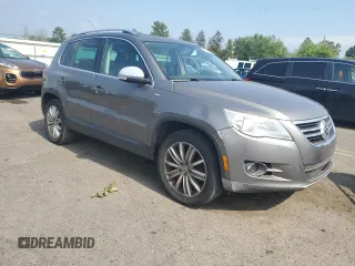 2010 Volkswagen Tiguan S with VIN WVGBV7AX5AW529484, listed as a Copart auction lot 62807895 with 135,197 mi miles and Salvage title. Bid and sale history available at DreamBid. Image 4.