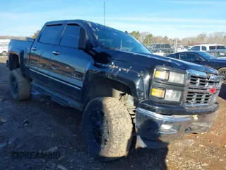 2014 Chevrolet Silverado 1500 LTZ with VIN 3GCUKSECXEG406378, listed as a IAAI auction lot 41588418 with 250,256 mi miles. Bid and sale history available at carsss.com. Image 1.