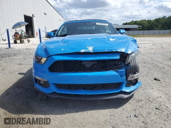 2017 Ford Mustang EcoBoost Premium with VIN 1FATP8UH8H5327211, listed as a Copart auction lot 54786645 with 91,472 mi miles and Clean Title. Bid and sale history available at carsss.com. Image 5.