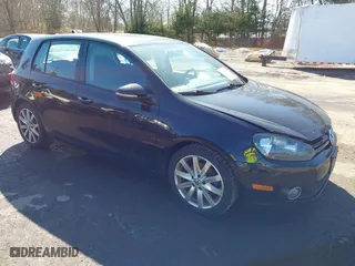 2011 Volkswagen Golf TDI with VIN WVWDM7AJ8BW249524, listed as a IAAI auction lot 41756165 with 171,300 mi miles. Bid and sale history available at carsss.com. Image 1.