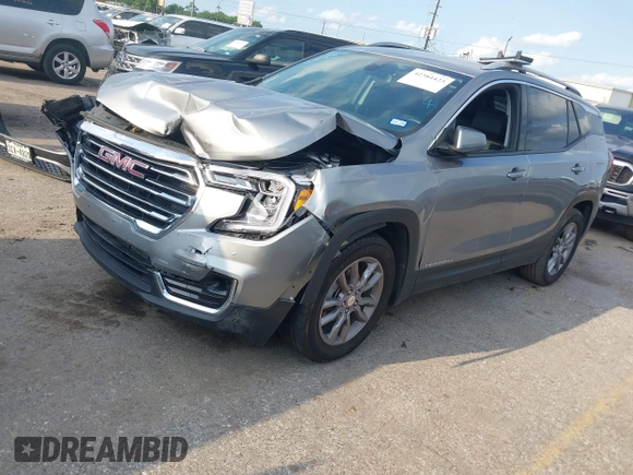2024 GMC Terrain SLT with VIN 3GKALPEG5RL173429, listed as a IAAI auction lot 42384423 with 38,630 mi miles and . Bid and sale history available at DreamBid. Image 17.