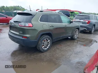 2019 Jeep Cherokee Latitude Plus with VIN 1C4PJMLB0KD169415, listed as a IAAI auction lot 42284888 with Not provided miles and . Bid and sale history available at DreamBid. Image 4.