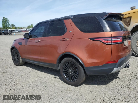 2017 Land Rover Discovery HSE Luxury with VIN SALRHBBK3HA023930, listed as a Copart auction lot 54800005 with 117,615 mi miles and Clean Title. Bid and sale history available at DreamBid. Image 2.