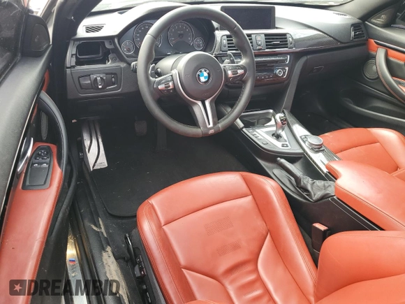 2015 BMW M4 with VIN WBS3R9C51FK332548, listed as a Copart auction lot 37067224 with 68,623 mi miles. Bid and sale history available at carsss.com. Image 8.