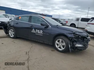 2022 Chevrolet Malibu LS with VIN 1G1ZB5STXNF168487, listed as a Copart auction lot 53100055 with Not Provided miles and Non Repairable. Bid and sale history available at DreamBid. Image 4.