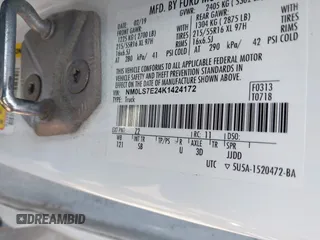 2019 Ford Transit Connect XL with VIN NM0LS7E24K1424172, listed as a IAAI auction lot 42485372 with 159,040 mi miles and . Bid and sale history available at DreamBid. Image 9.