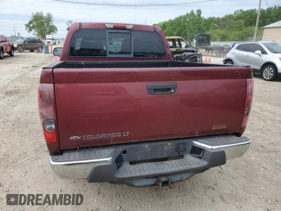 2008 Chevrolet Colorado 2LT z VIN 1GCDT13E588155291, wystawiony jako Copart lot #58666865 z przebiegiem 173 567 mil mil oraz Czysty tytuł • Clean title. Historia ofert i sprzedaży dostępna na DreamBid. Obrazek 6.