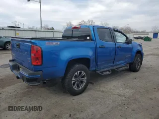 2022 Chevrolet Colorado 4WD Z71 with VIN 1GCGTDEN1N1295581, listed as a Copart auction lot 50105575 with 23,301 mi miles and Salvage Title. Bid and sale history available at carsss.com. Image 3.