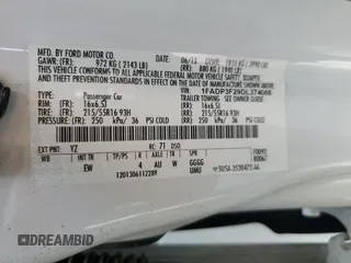 2013 Ford Focus SE z VIN 1FADP3F29DL374088, wystawiony jako Copart lot #59585135 z przebiegiem 74 997 mil mil oraz Szkoda całkowita • Salvage title. Historia ofert i sprzedaży dostępna na DreamBid. Obrazek 12.