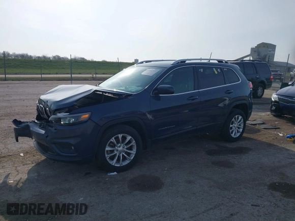 2019 Jeep Cherokee Latitude with VIN 1C4PJLCB2KD403788, listed as a IAAI auction lot 41934713 with 95,455 mi miles and . Bid and sale history available at DreamBid. Image 17.