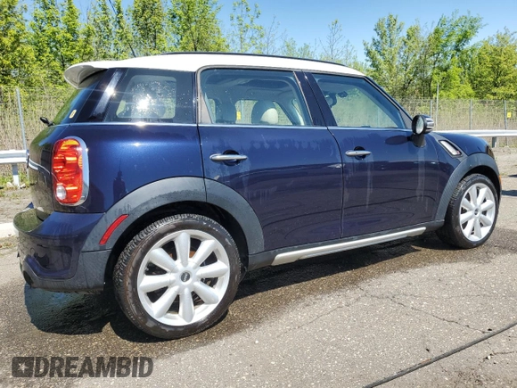 2015 MINI Countryman S with VIN WMWZC5C54FWP42794, listed as a Copart auction lot 55857445 with Not Provided miles and Clean Title. Bid and sale history available at DreamBid. Image 3.