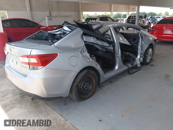 2022 Subaru Impreza with VIN 4S3GKAB60N3602547, listed as a IAAI auction lot 42389068 with 39,606 mi miles and . Bid and sale history available at DreamBid. Image 4.