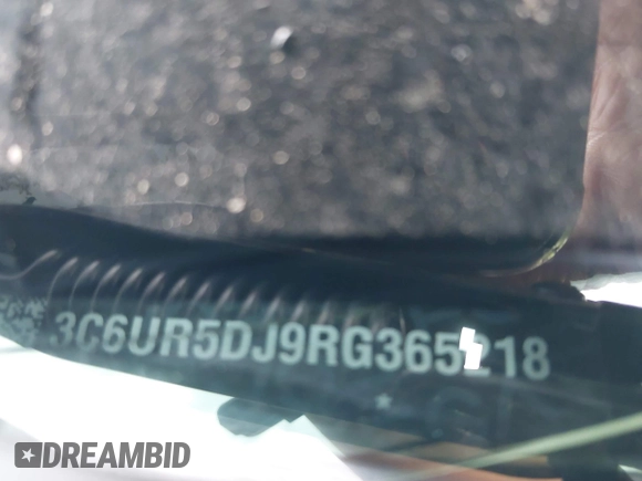 2024 Ram 2500 Big Horn с VIN 3C6UR5DJ9RG365218, выставлен на аукционе IAAI как лот 42482094 с пробегом Не указан миль и . История ставок и продаж доступна на DreamBid. Изображение 9.